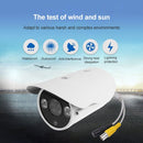 1 / 3 inch SONY 420TVL 8mm Fixed Lens Array LED & Waterproof Color Box CCD Video Camera, IR Distance: 30m(White)