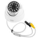 1 / 3 inch SONY 650TVL 3.6mm Fixed Lens IR & Waterproof Color Dome CCD Video Camera, IR Distance: 30m