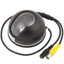3.6mm CMOS Lens Waterproof Color Dome CCD Video Camera(Black)