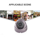 1/3 SONY CCD, Color IR Dome CCD Camera, IR Distance: 18m