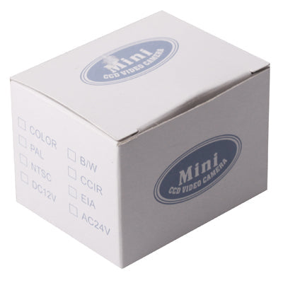 1/3 SONY Color 520TVL Mini CCD Camera, Mini Pin Hole Lens Camera, Size: 35 x 32 x 20mm