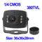 1/4 CMOS 6 LED Color 380TVL Mini Camera