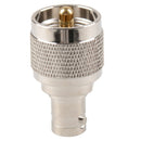 UG-273 UHF Male Plug To BNC Female Plug Nickel Plating Connector Adapter