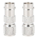 BNC Female to Mini UHF Male Connector RF Coaxial Adapter