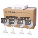 COTIER N4B7-Mini/L 4 Ch 720P 1.0 Mega Pixel IP Camera NVR Kit, Support Night Vision / Motion Detection, IR Distance: 20m