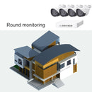COTIER N4B-Mini/L 4 Ch 720P 1.0 Mega Pixel IP Camera NVR Kit, Support Night Vision / Motion Detection, IR Distance: 20m