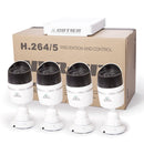 COTIER N4B-Mini/L 4 Ch 720P 1.0 Mega Pixel IP Camera NVR Kit, Support Night Vision / Motion Detection, IR Distance: 20m