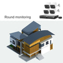 COTIER N4B7M 4Ch 960P P2P ONVIF 1.3 Mega Pixel IP Camera NVR Kit, Support Night Vision / Motion Detection, IR Distance: 20m