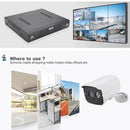 COTIER N4B7M 4Ch 960P P2P ONVIF 1.3 Mega Pixel IP Camera NVR Kit, Support Night Vision / Motion Detection, IR Distance: 20m