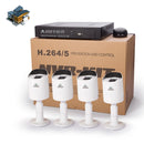 COTIER N4B3Poe 4Ch 720P P2P ONVIF 1.0 Mega Pixel IP Camera NVR Kit, Support Night Vision / Motion Detection, IR Distance: 20m
