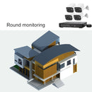 COTIER N4B7MPoe 4Ch 720P P2P ONVIF 1.0 Mega Pixel IP Camera NVR Kit, Support Night Vision / Motion Detection, IR Distance: 20m