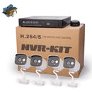 COTIER N4B7MPoe 4Ch 720P P2P ONVIF 1.0 Mega Pixel IP Camera NVR Kit, Support Night Vision / Motion Detection, IR Distance: 20m