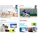 H9 4K Ultra HD1080P 12MP 2 inch LCD Screen WiFi Sports Camera, 170 Degrees Wide Angle Lens, 30m Waterproof(Silver)
