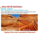 H9 4K Ultra HD1080P 12MP 2 inch LCD Screen WiFi Sports Camera, 170 Degrees Wide Angle Lens, 30m Waterproof(Silver)