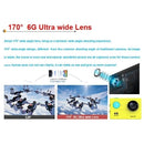 H9 4K Ultra HD1080P 12MP 2 inch LCD Screen WiFi Sports Camera, 170 Degrees Wide Angle Lens, 30m Waterproof(Silver)