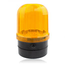 6-LED Flash Strobe Warning Light for Auto Car with Strong Magnetic Base (Yellow + Black)
