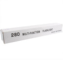 Safety Traffic 3-Mode Control Red LED Baton with Flashlight, Length: 29.5cm(Red)