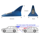 Solar Shark Fin High-positioned Alarm Light(Blue)