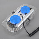25W 240-LED Warning Mini Light Bar Strobe Waterproof Light, Yellow Light