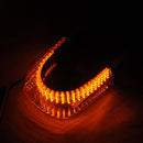 25W 240-LED Warning Mini Light Bar Strobe Waterproof Light, Yellow Light