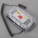 30W Warning Mini Light Bar Strobe Light with 10pcs 3-LED Bars, Yellow Light