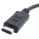 CY-201 USB 3.1 Type-C Male Connector to Micro USB 2.0 Female Cable For Nokia N1, Cable Length: 20cm(Black)
