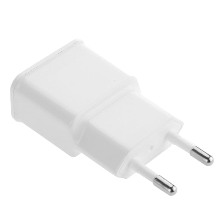 5V 2A EU Plug Dual USB Charger Adapter for Samsung Galaxy S21 / S20 / S10, Galaxy Note20 / Note10, Huawei Mate 40 / P40