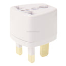 20 PCS Plug Adapter, Travel Power Adapter with UK Socket Plug