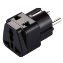 WD-9 Portable Universal Plug to (French / German) EU Plug Adapter Power Socket Travel Converter