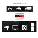 SUVPR DY-8103 200W DC 12V to AC 220V Car Power Inverter with 500mA USB Port & Universal Power Socket