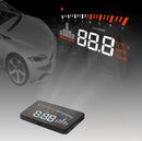 X5 HUD 3 inch Universal Multi Car Head Up Display with OBDII EOBD System, Light Sensors, Rotation Speed, Rotation Speed Unit, Unit Mark, Voltage, Water Temperature, Alarm mark(Black)
