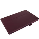 Litchi Texture Leather Case with Holder for Sony Xperia Tablet Z / 10.1(Purple)