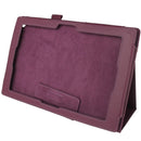 Litchi Texture Leather Case with Holder for Sony Xperia Tablet Z / 10.1(Purple)