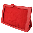 Litchi Texture Leather Case with Holder for Sony Xperia Tablet Z / 10.1(Red)