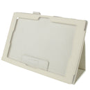 Litchi Texture Leather Case with Holder for Sony Xperia Tablet Z / 10.1(White)