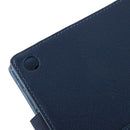 Litchi Texture Leather Case with Holder for Sony Xperia Tablet Z2 10.1(Dark Blue)