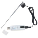 USB 2.0 DVB-T2 Stick with Remote Control & FM Radio Function, Support MPEG-4 H.264 (AVC) & MPEG 2 Encoding(White)