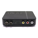 Mini Terrestrial Receiver HD DVB-T2 Set Top Box, Support USB / HDMI / MPEG4 /H.264(Black)
