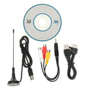 Mini Digital USB 2.0 Dual Module DVB Analog TV Stick, Support FM + AV + DVB-T / T2 / C