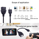 Micro USB Male to USB 2.0 Female OTG Converter Adapter Cable, For Samsung, Sony, Meizu, Xiaomi, and other Smartphones(Black)