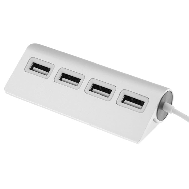 High Speed 480Mbps 4 Ports USB 2.0 HUB Mini Aluminum USB Splitter