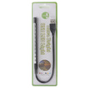 10-LED Portable Ultra Bright USB LED Light(Black)