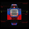SKMEI Transformation Toy Shape Changing Removable Dial Digital Movement Children Watch with PU Plastic Cement Band(Dark Blue)