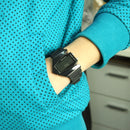 Fashion LED Digital Watch with Special Design Case(Black)