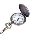 Classical Hawk Style Quartz Movement Pocket Watch with Hanging Neck Chain