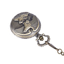 Classical Hawk Style Quartz Movement Pocket Watch with Hanging Neck Chain