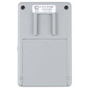 JX-371E Light Sensitive and Motion Activated Visitor Door Chime with 0.7 inch LCD Counter(Grey)