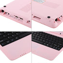 10.1 inch Notebook PC, 1GB+8GB, Android 6.0 A33 Dual-Core ARM Cortex-A9 up to 1.5GHz, WiFi, SD Card, U Disk(Pink)