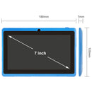 Q88 Tablet PC, 7.0 inch, 1GB+8GB, Android 4.0, 360 Degree Menu Rotate, Allwinner A33 Quad Core up to 1.5GHz, WiFi, Bluetooth(Blue)