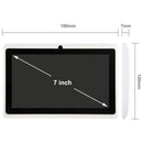 Q88 Tablet PC, 7.0 inch, 1GB+8GB, Android 4.0, 360 Degree Menu Rotate, Allwinner A33 Quad Core up to 1.5GHz, WiFi, Bluetooth(White)